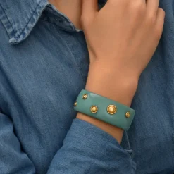 Masseria cuff bracelet - turquoise