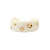 Masseria cuff bracelet - white