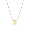 Masseria pendant necklace - white