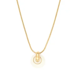 Masseria pendant necklace - white