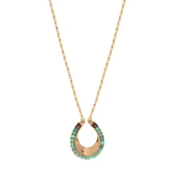 Ninon pendant necklace - turquoise