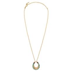Ninon pendant necklace - turquoise