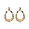 Ninon pierced stud earrings - mother-of-pearl
