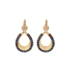 Ninon sleeper earrings - blue