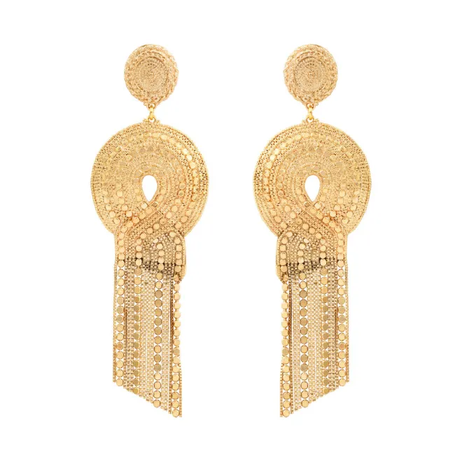 Nolita clip-on earrings in metal - gold