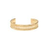 Noor adjustable bangle bracelet for women - gold