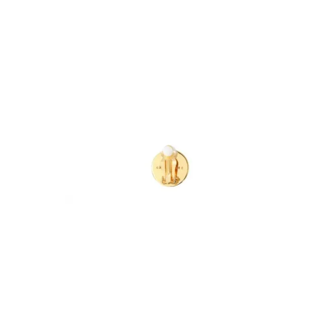Noor clip-on earrings - gold