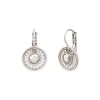 Noor sleeper earrings - silver