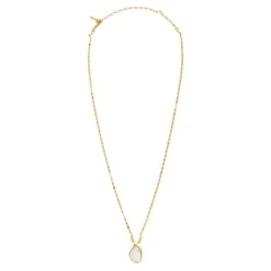 Noto Adjustable Pendant Necklace - Mother of Pearl