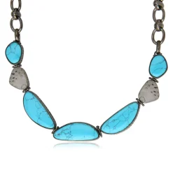 Noto necklace - turquoise