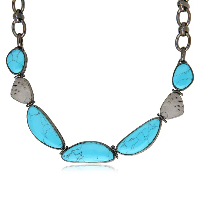 Noto necklace - turquoise