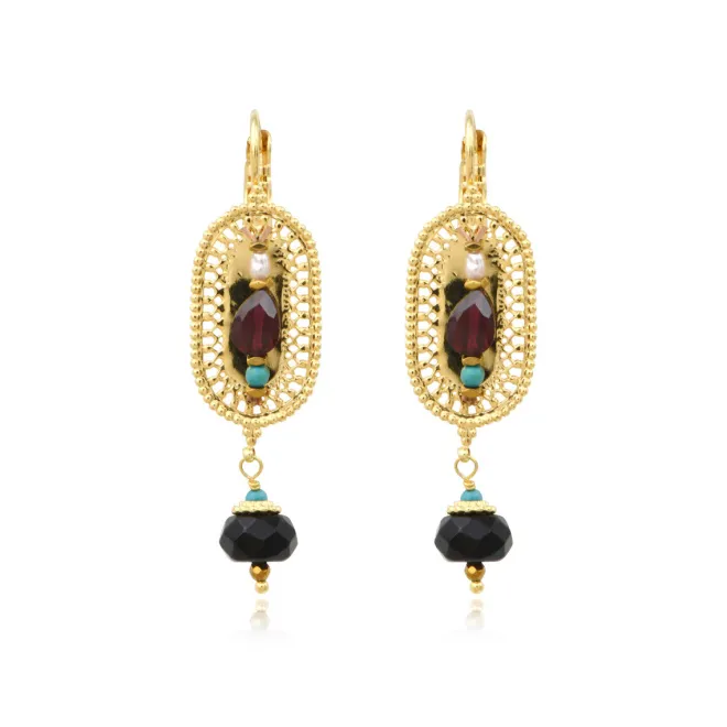 Persian Earrings - Multicolored