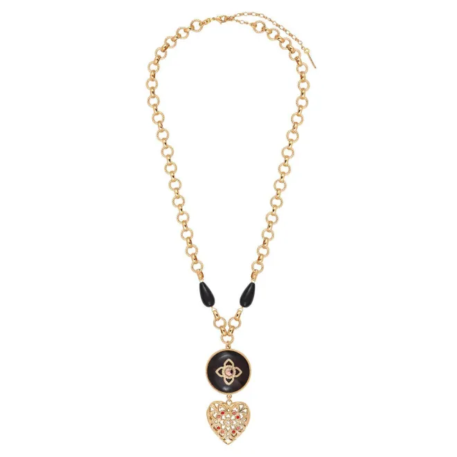 Prestige pendant necklace - red