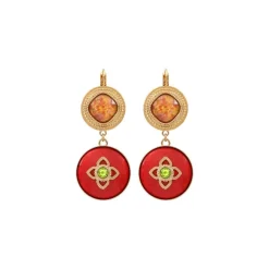 Prestige sleeper earrings - roses