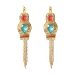 Sun sleeper earrings - multicolored