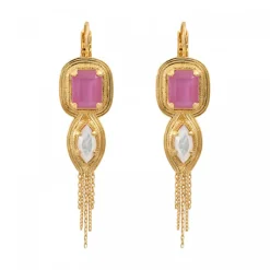 Sun sleeper earrings - roses