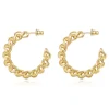 Tess hoop earrings - gold