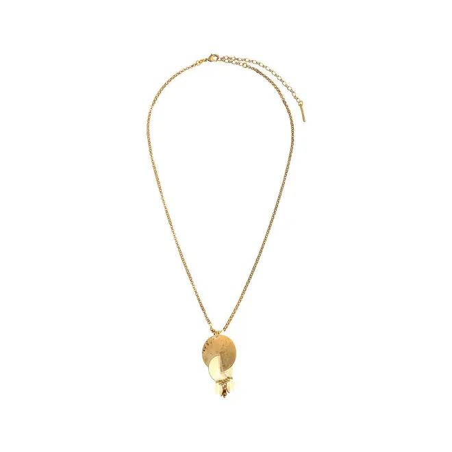 Toi&Moi pendant necklace - gold
