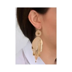 Toi&Moi sleeper earrings - gold